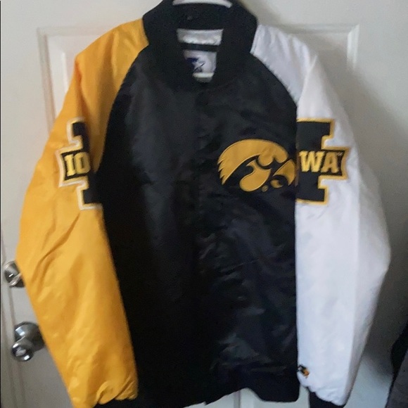 Iowa Hawkeye starter coat brand new with tags - Picture 1 of 4